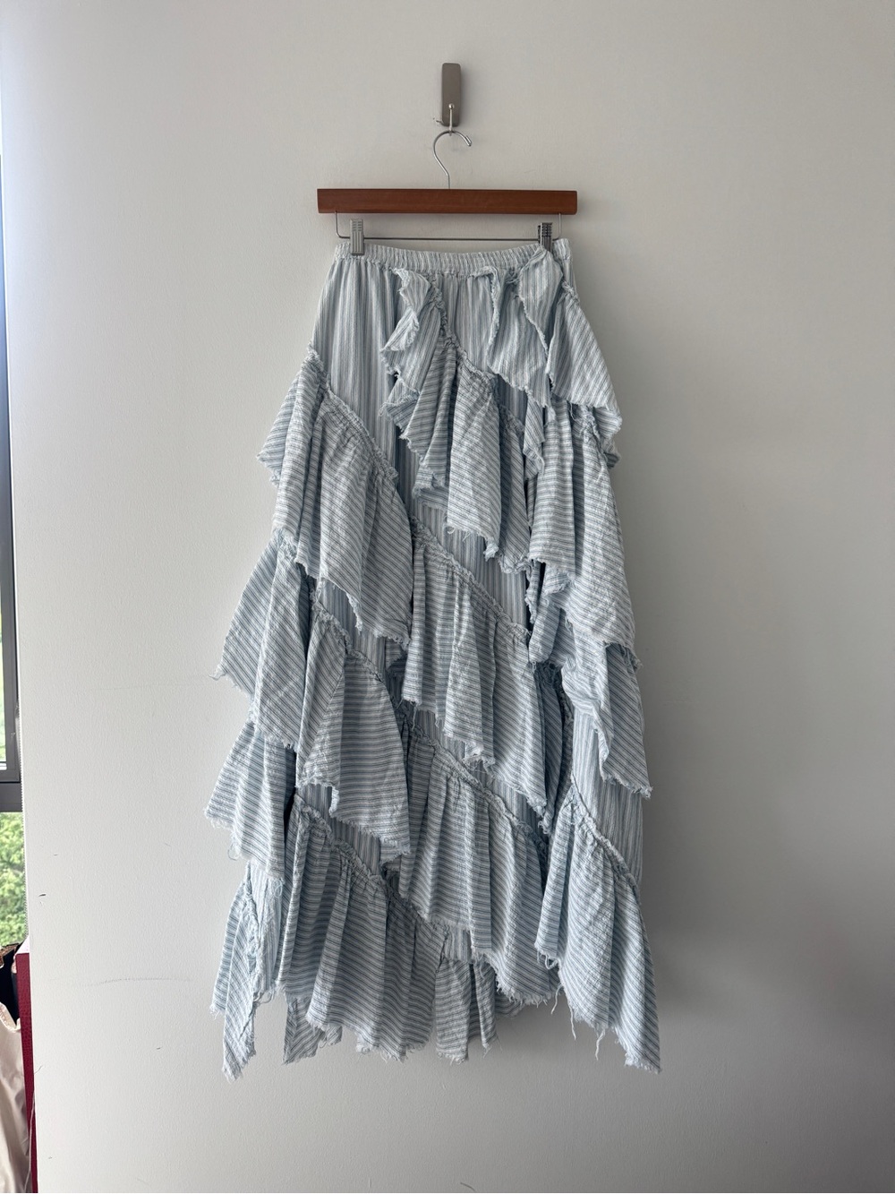 FREE PEOPLE Rock The Runway Maxi Skirt S - Picture 5 of 6